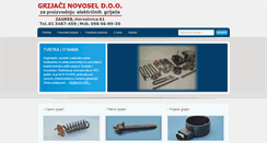 Desktop Screenshot of grijacinovosel.com